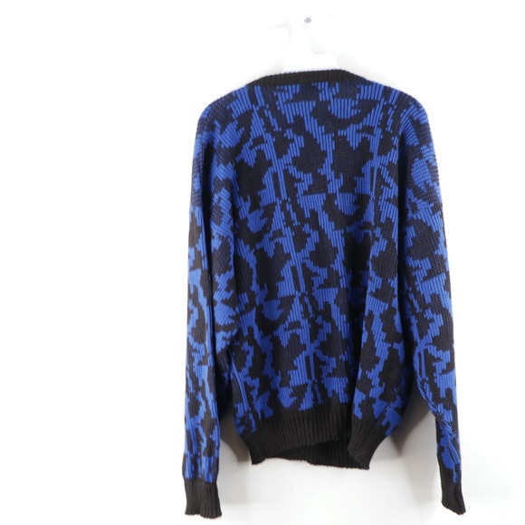 Vintage 90s Streetwear Geometric Crewneck Sweater - Picture 5 of 7